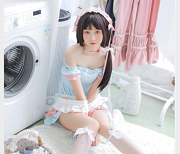 社保姬—金鱼kinngyo7套超棒视频合集，2.8G大小，大眼萌妹、家政妇，颜值担当，火辣热舞，收藏必备！