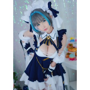 商品碧蓝航线柴郡三次元魔法少女嘴艺打奶炮套装