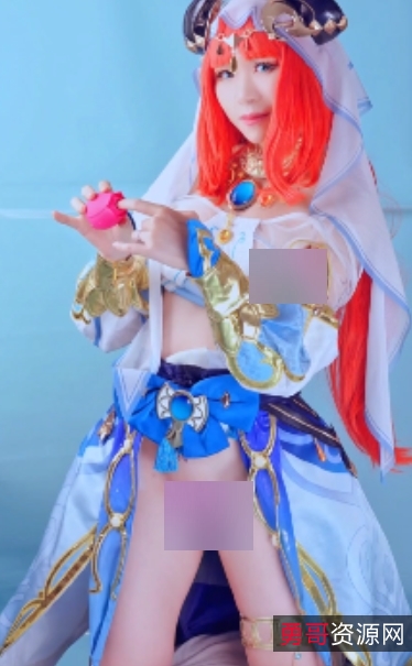 《自行打包》-草莓羽衣妮露cosplay给力作品,包含互动和跳舞片段