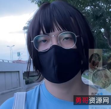 青芒w:白天出门人行道打扮妹子小编资源1V视频