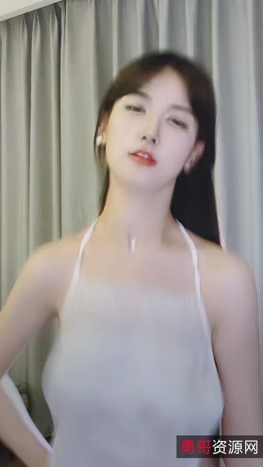 [转载搬运]+【花椒宁依纯】给力风情万种+半裸上身+白色肚兜遮球热舞+[8V+1.03G][百度盘]