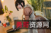 高质量cosplay起司块wii魅魔足系列合集4G，女仆连衣裙展现完美身材