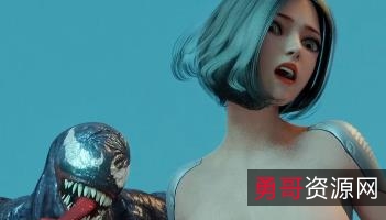 Amusteven女超人蒂法毒液灭霸惊奇队长H漫合集7部3.3G，动漫大制作无圣光